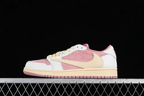 All categories Air Jordan Jordan series basketball shoes Air Jordan 1 Low cost-effective version Travis Scott x Air Jordan 1 Low OG AJ1 Joe 1 undercut low DM7866-600